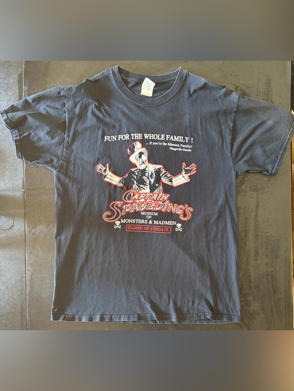 Vintage Original Captain Spaulding House of 1000 Corpses Rob Zombie Size L